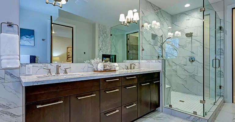 Partial Bathroom Reconstruction in Boonville