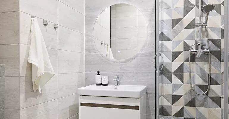 Small Master Bathroom Remodel in Boonville